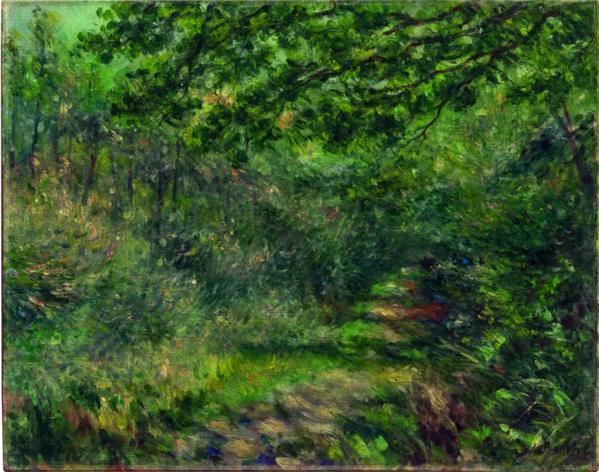 L'allée au bois - Pierre-Auguste Renoir image 1 reproduction artisanale de tableau