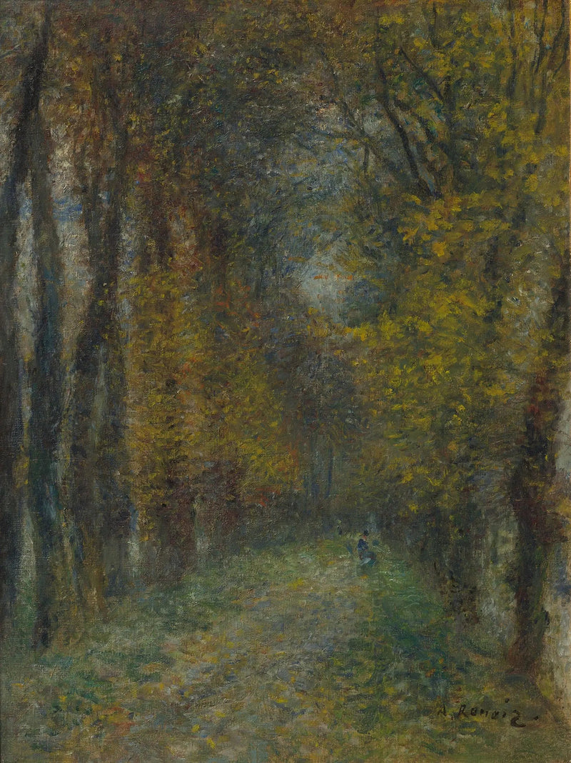 De Bedekte Laan - Pierre-Auguste Renoir