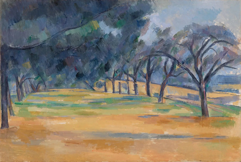 De laan van Marines - Paul Cézanne