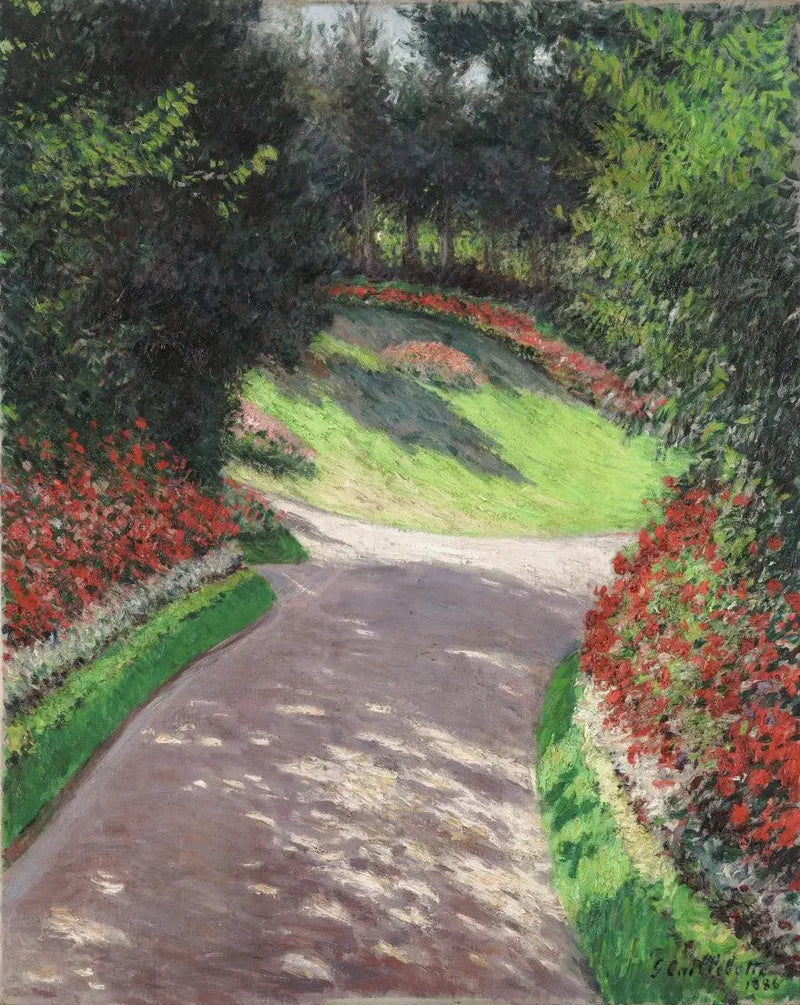 De Tuinlaan - Gustave Caillebotte