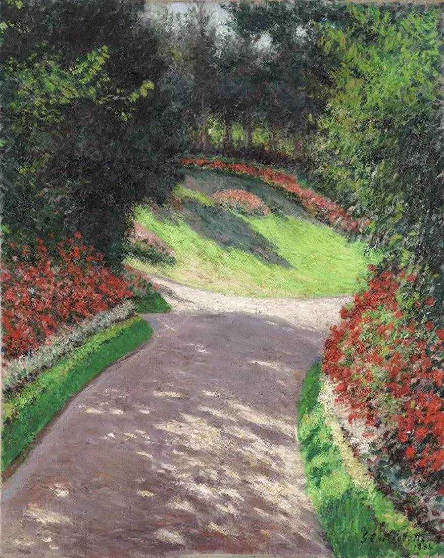 De Tuinlaan - Gustave Caillebotte