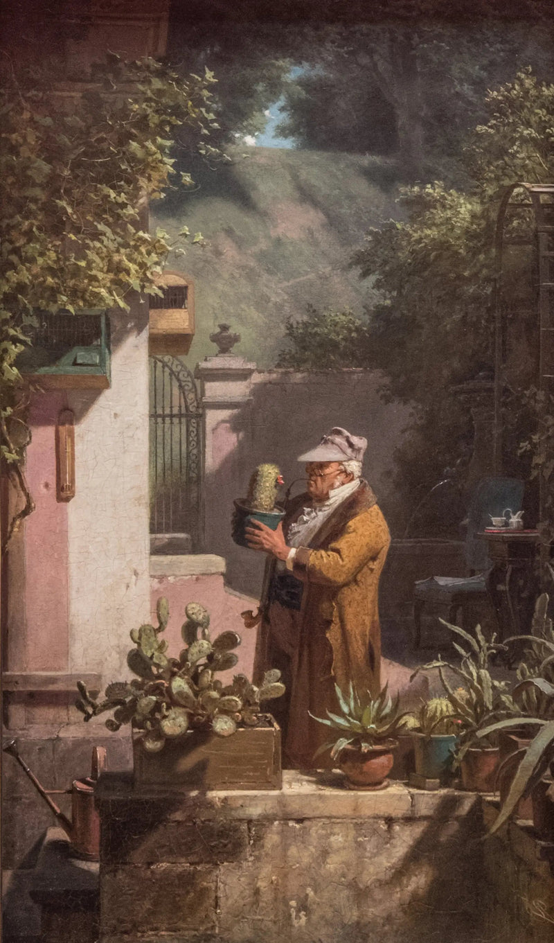De cactussenliefhebber - Carl Spitzweg