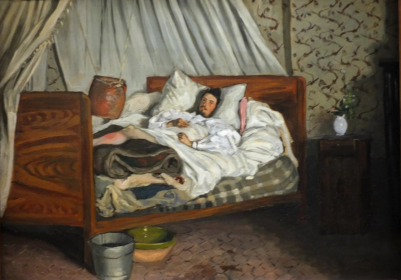 De geïmproviseerde ambulance - Frédéric Bazille