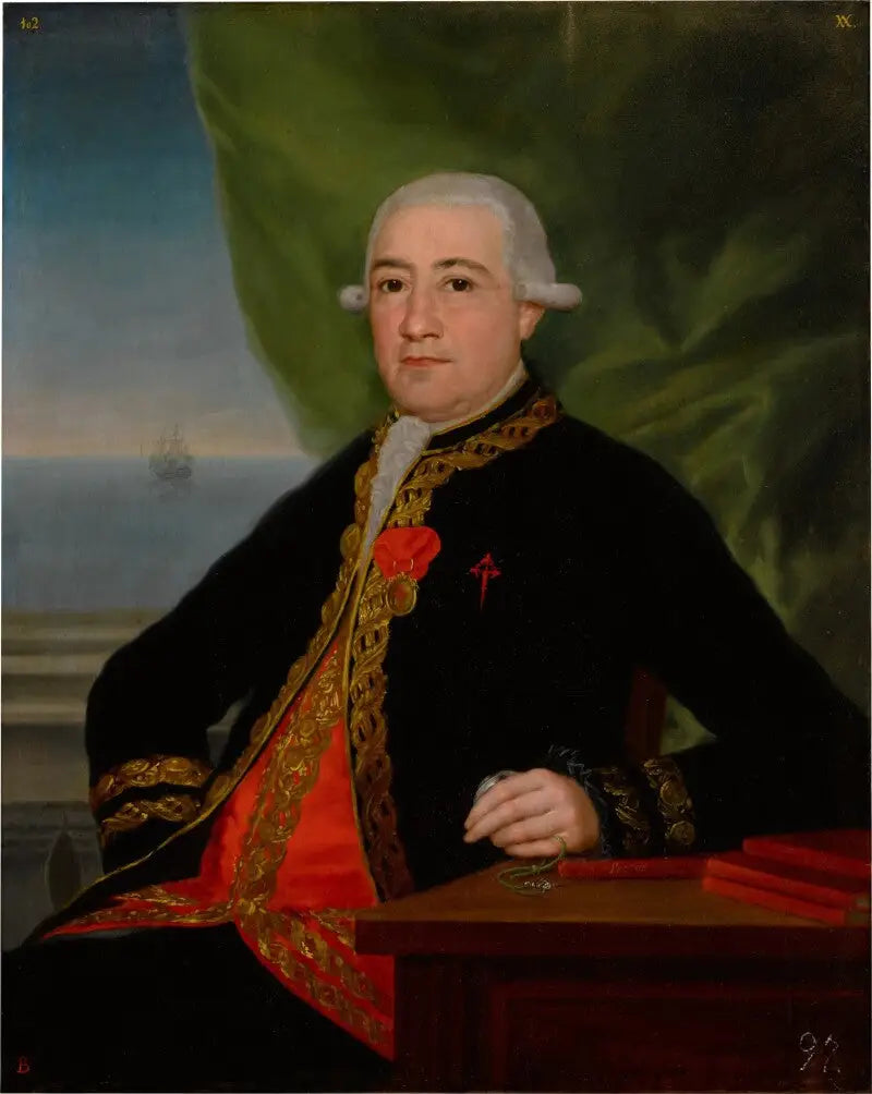 Admiraal José de Mazarredo - Francisco de Goya