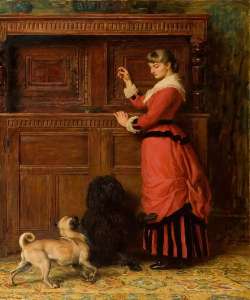 De liefde voor de kast - Briton Rivière

Source:
L'amour du placard - Briton Rivière