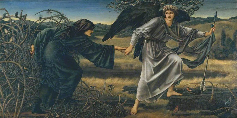 De liefde en de pelgrim - Edward Burne-Jones