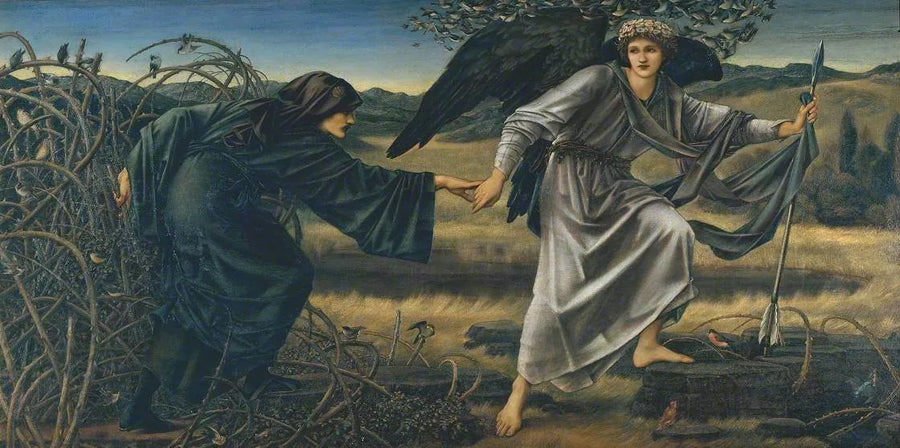 De liefde en de pelgrim - Edward Burne-Jones