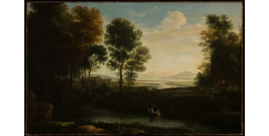 De Liefde en Psyche - Claude Lorrain