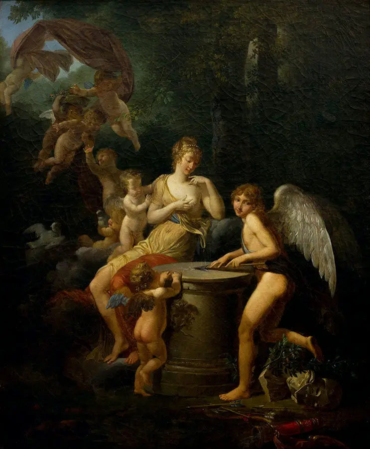 De Overwonnen Liefde door Reinheid - François Gérard

Source:
L'Amour vaincu par la Chasteté - François Gérard