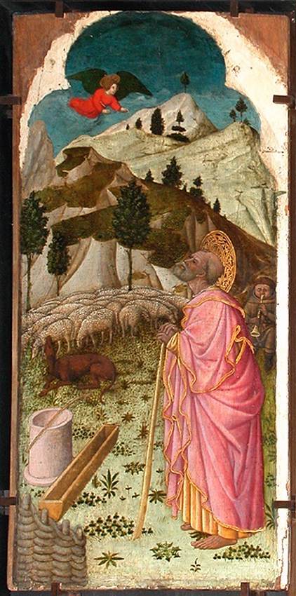 De engel verschijnt aan Joachim - Giovanni Francesco da Rimini