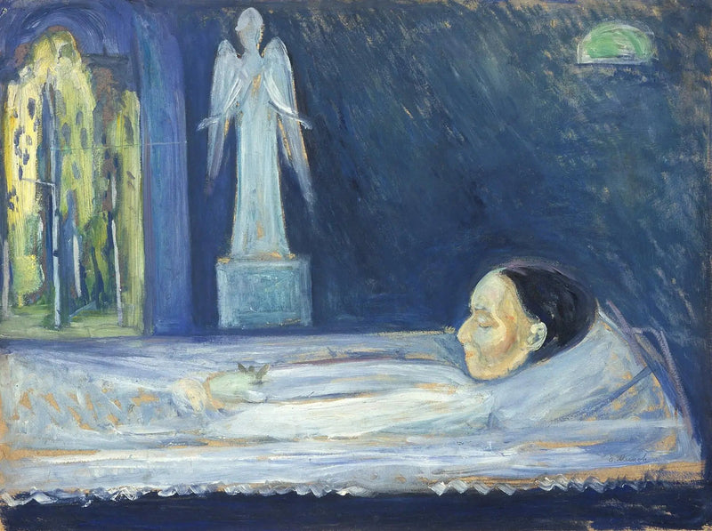 De Engel van de Dood - Edvard Munch