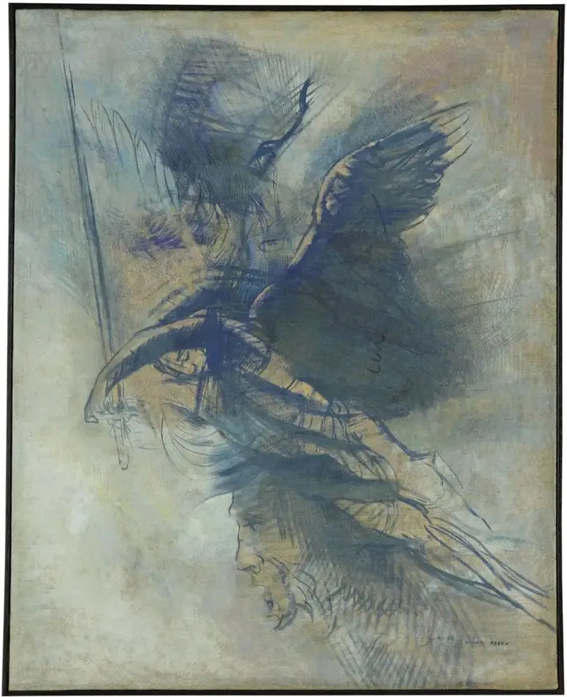 De krijgerengel - Odilon Redon