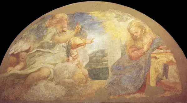 De Aankondiging - Antonio da Correggio