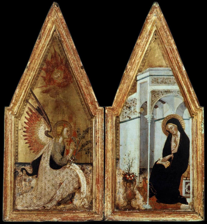 De Aankondiging - Bartolo di Fredi