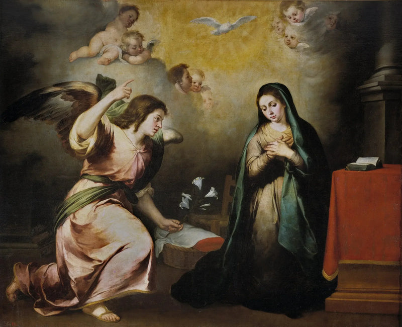 De Aankondiging - Bartolomé Esteban Murillo

Source:
L'Annonciation - Bartolomé Esteban Murillo