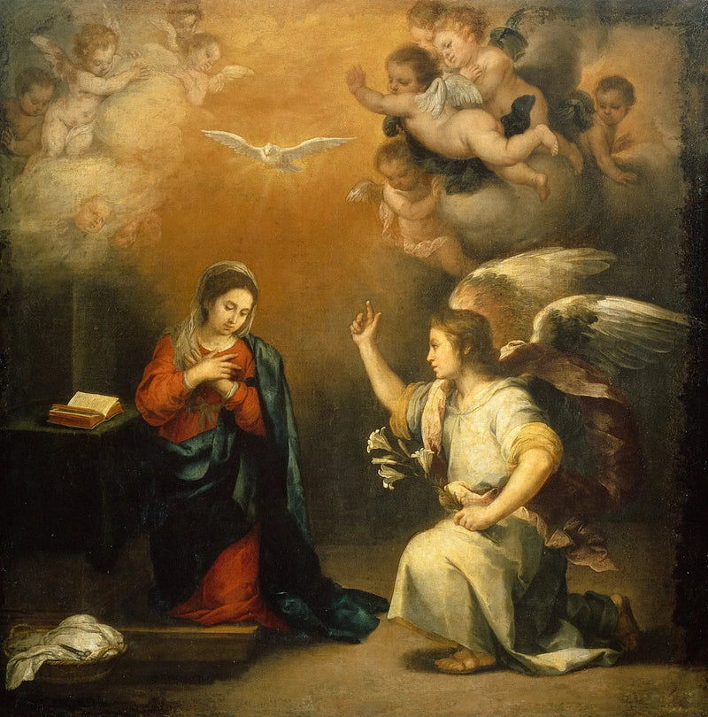 De Aankondiging - Bartolomé Esteban Murillo

Source:
L'Annonciation - Bartolomé Esteban Murillo
