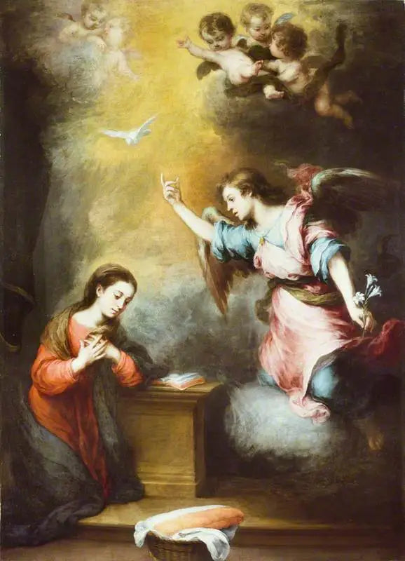 De Aankondiging - Bartolomé Esteban Murillo

Source:
L'Annonciation - Bartolomé Esteban Murillo