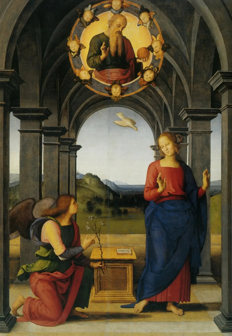 De Annunciatie van Fano - Pietro Perugino