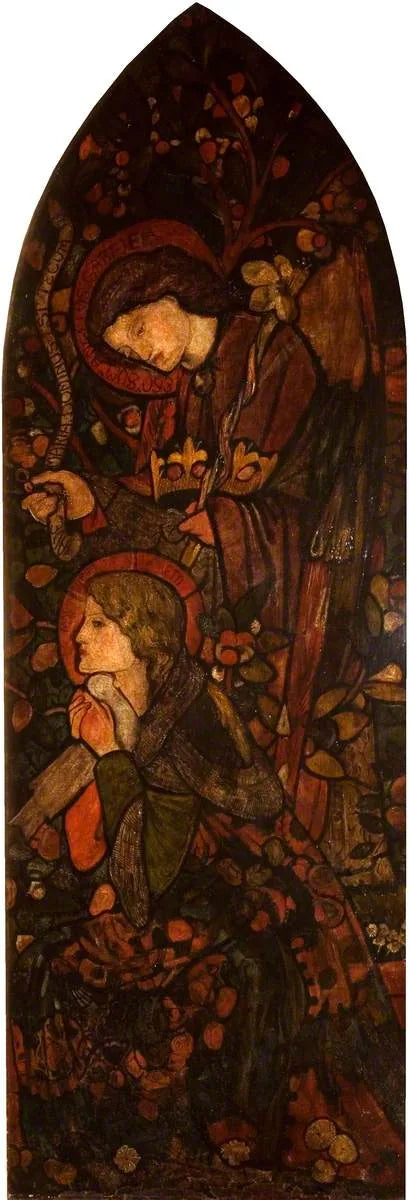 De Aankondiging - Edward Burne-Jones