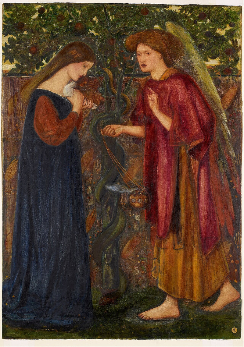 De Aankondiging - Edward Burne-Jones