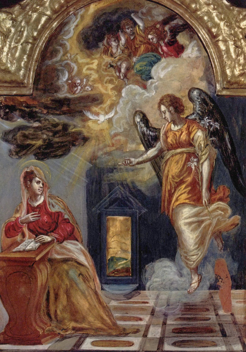 De Aankondiging - El Greco