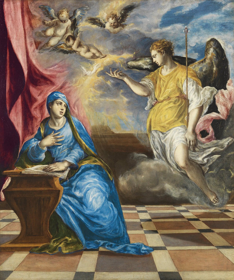 De Aankondiging - El Greco