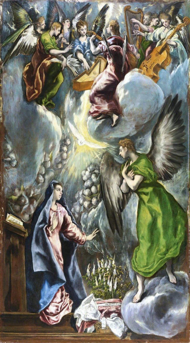 De Aankondiging - El Greco