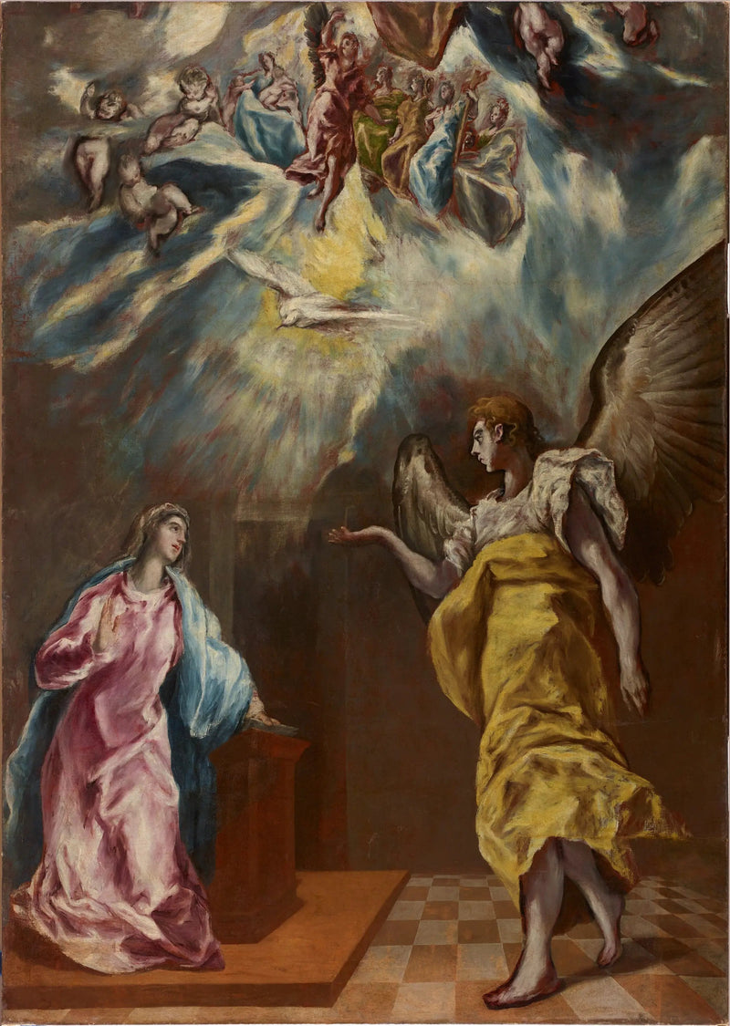 De Aankondiging - El Greco