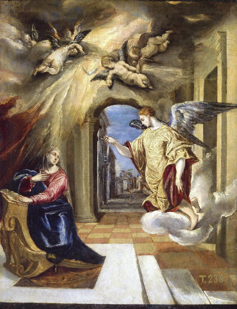 De Aankondiging - El Greco