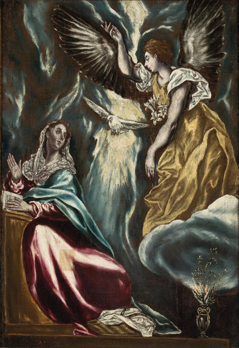 De Aankondiging - El Greco