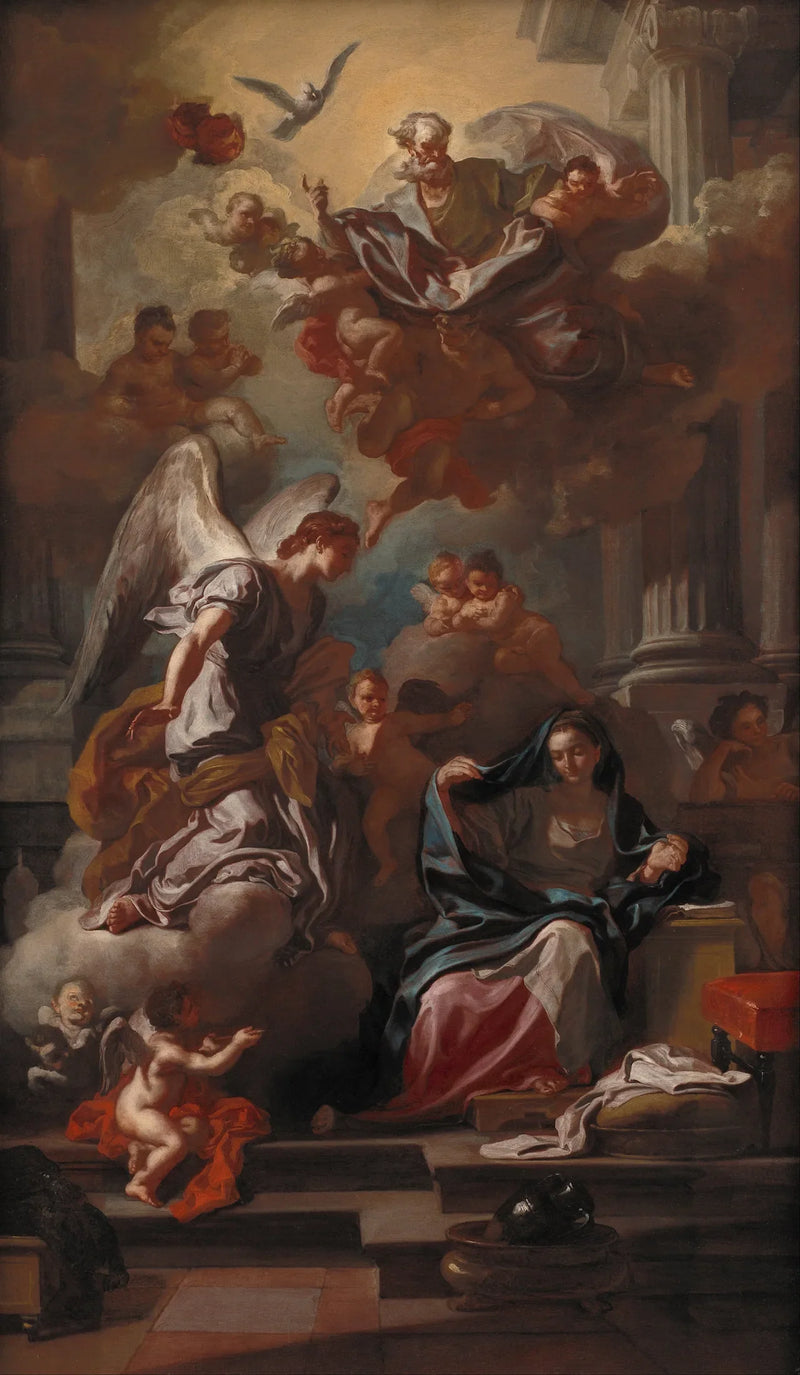 De Aankondiging - Francesco Solimena