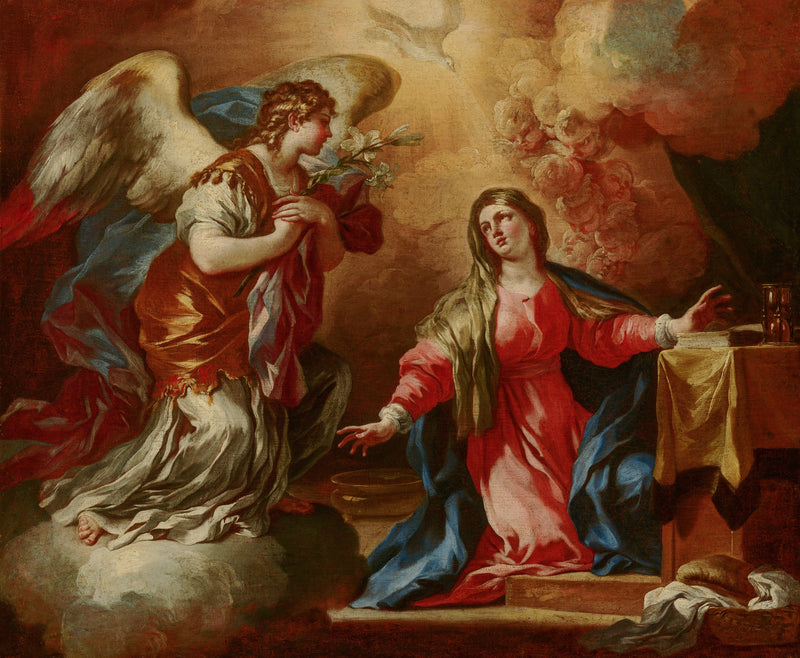 De Aankondiging - Francesco Solimena