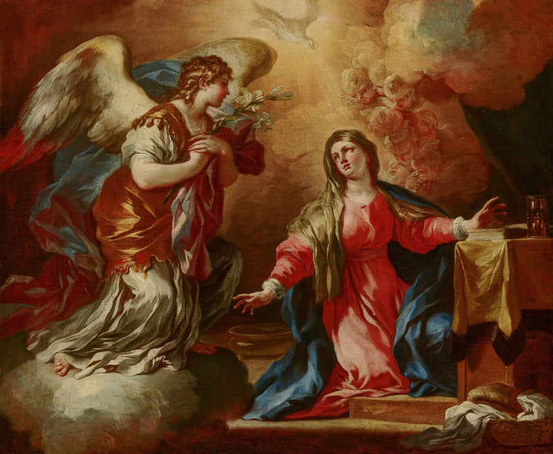 De Aankondiging - Francesco Solimena