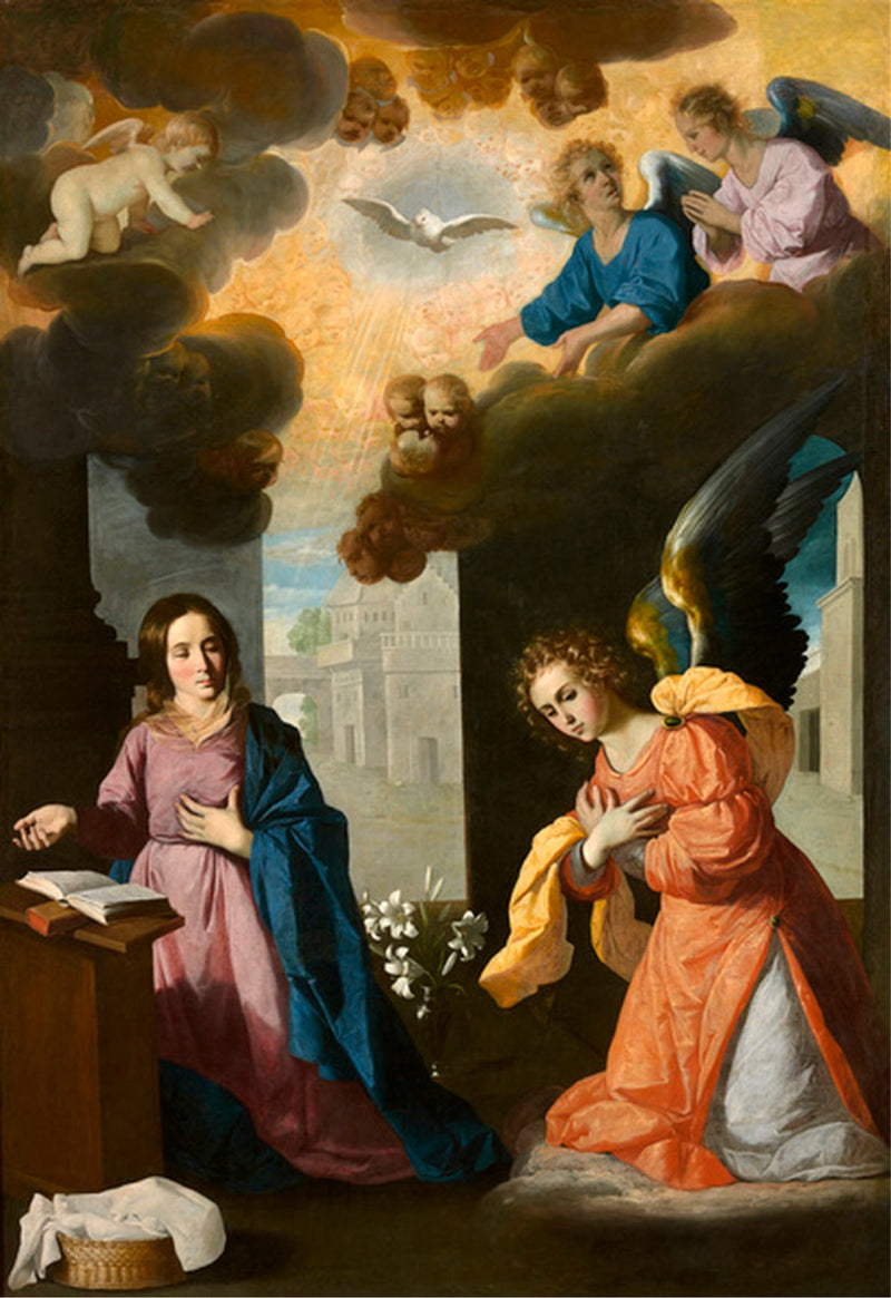 De Aankondiging - Francisco de Zurbarán