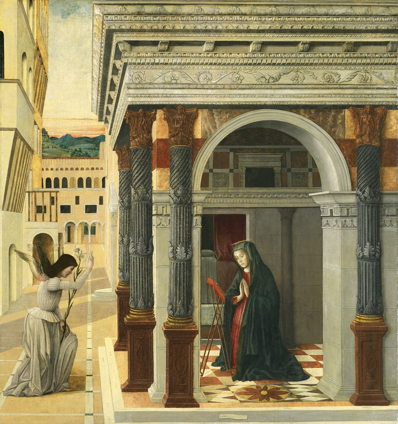 De Aankondiging - Gentile Bellini