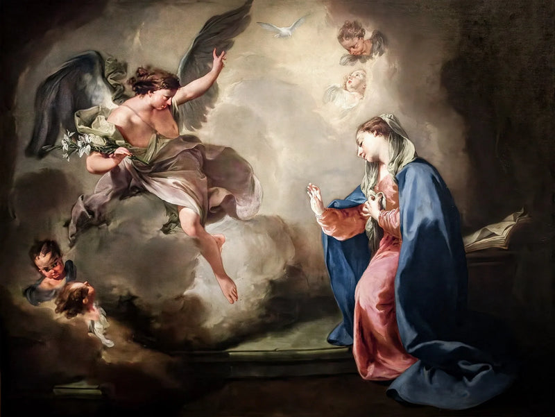 De Aankondiging - Giovanni Battista Pittoni