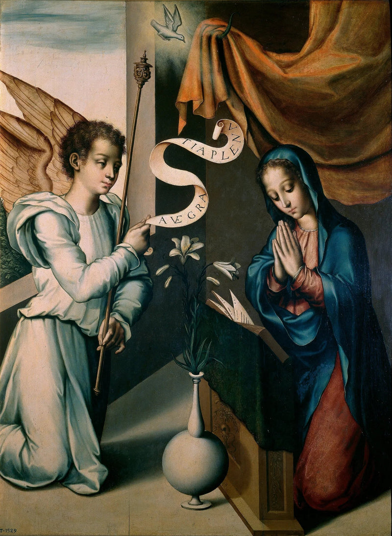 De Aankondiging - Luis de Morales