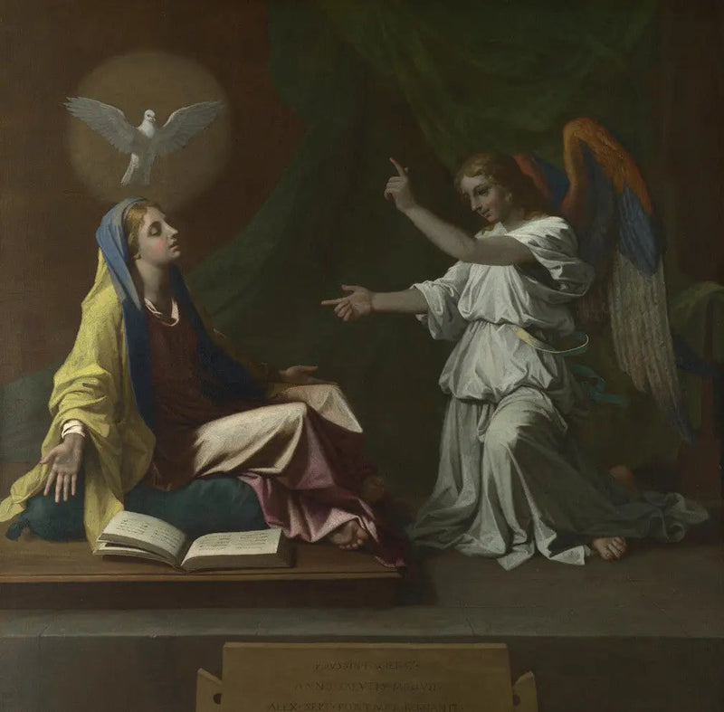 De Aankondiging - Nicolas Poussin