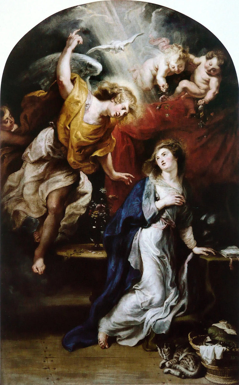 De Aankondiging - Peter Paul Rubens
