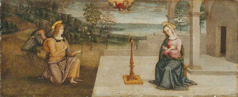 De Aankondiging - Pietro Perugino
