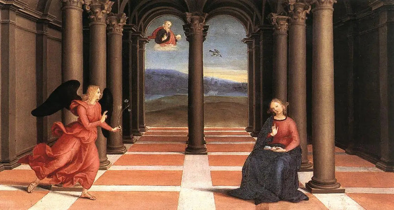 De Aankondiging - Raphael Sanzio