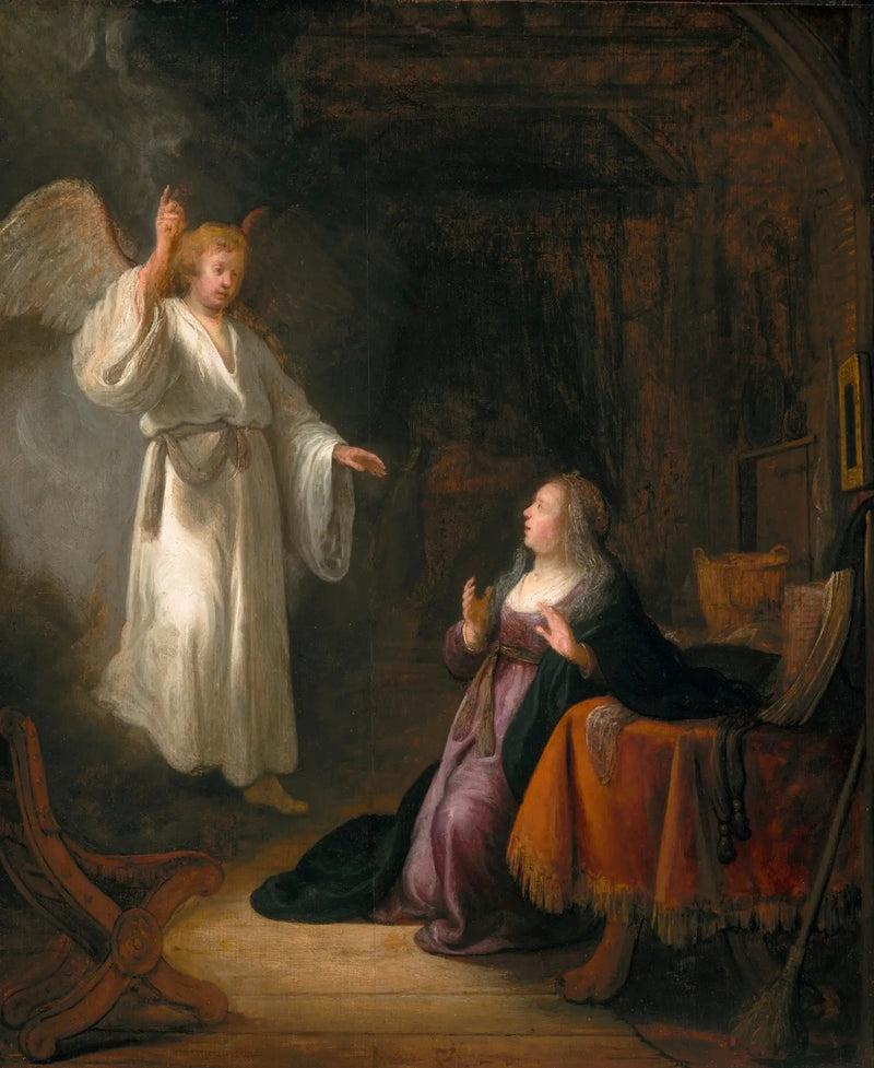 De Aankondiging - Rembrandt