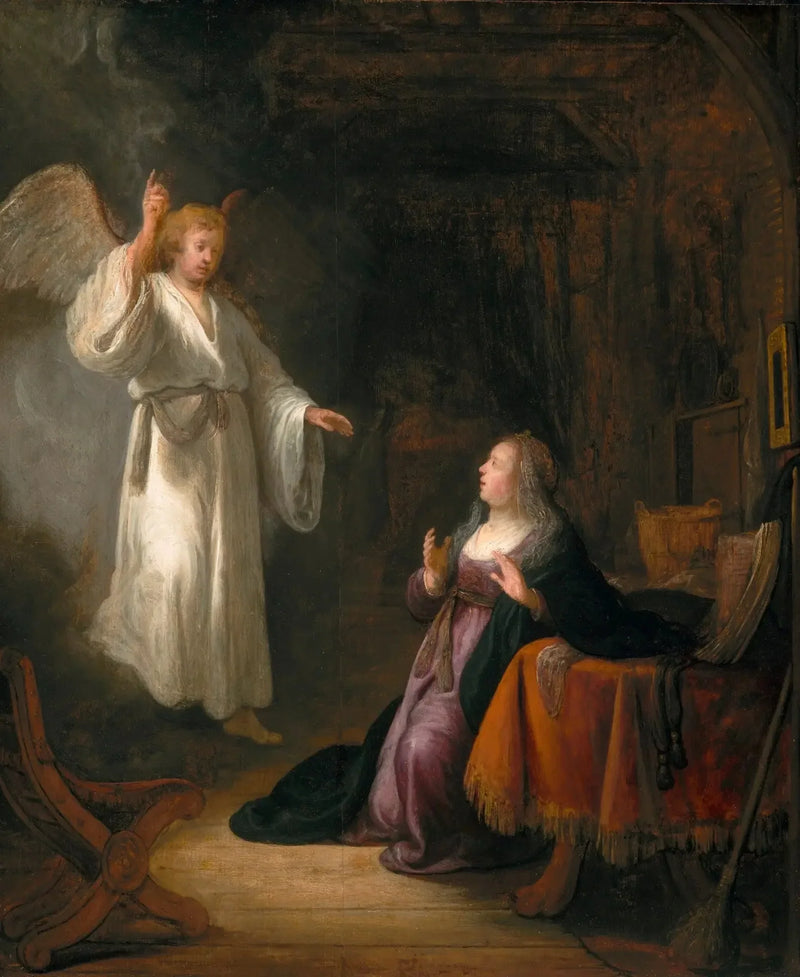 De Aankondiging - Rembrandt