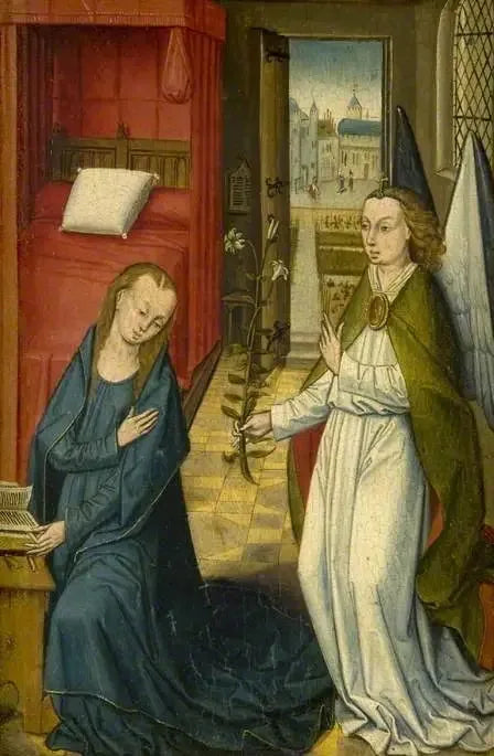 De Aankondiging - Rogier van der Weyden