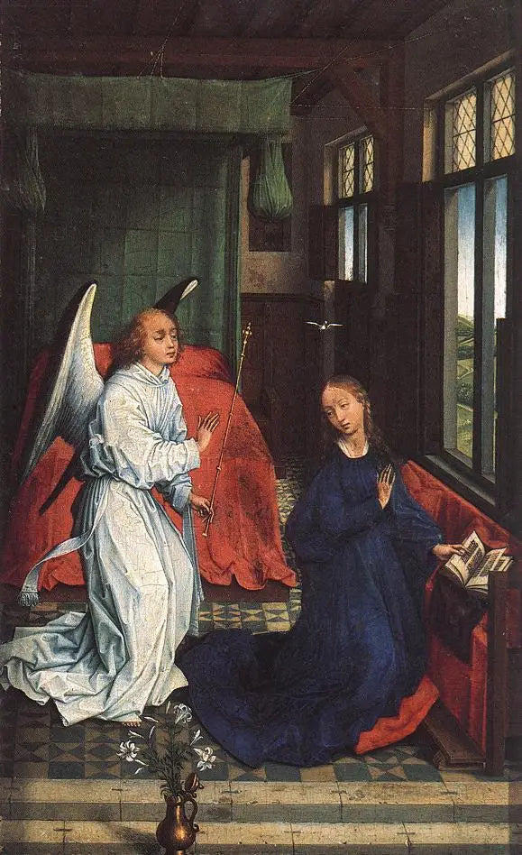 De Aankondiging - Rogier van der Weyden