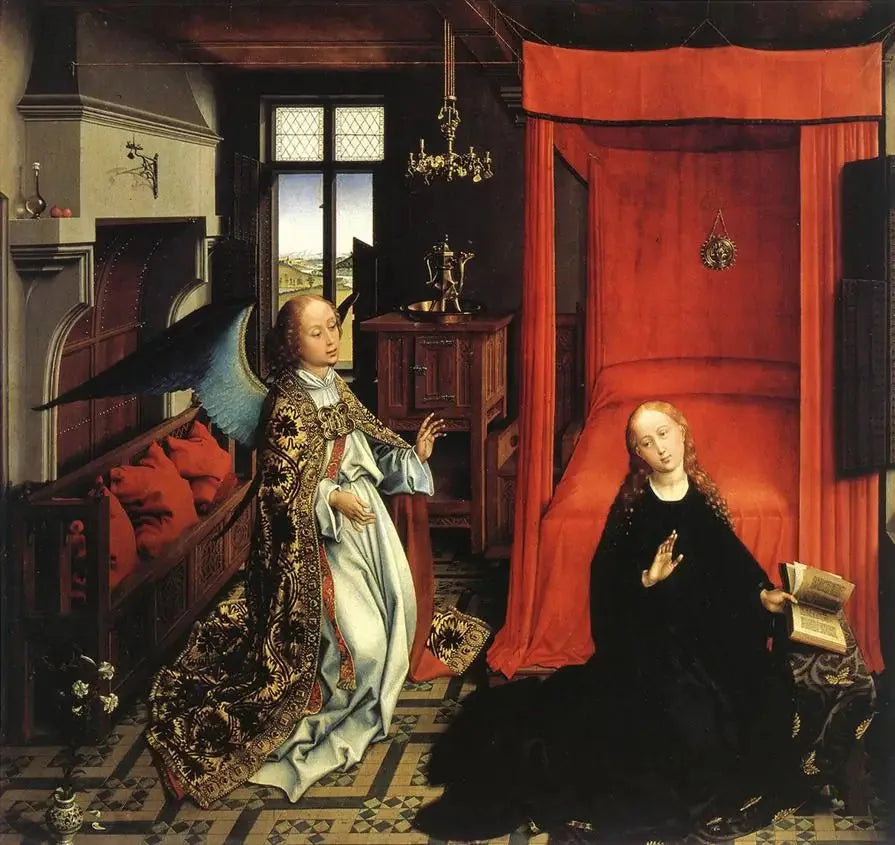 De Aankondiging - Rogier van der Weyden