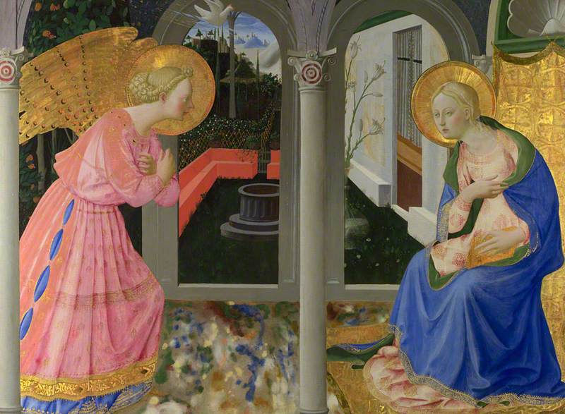 De Aankondiging - Zanobi Strozzi