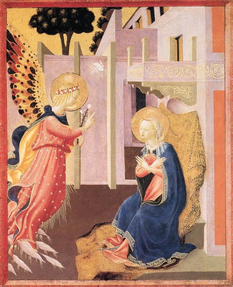 De Aankondiging - Zanobi Strozzi
