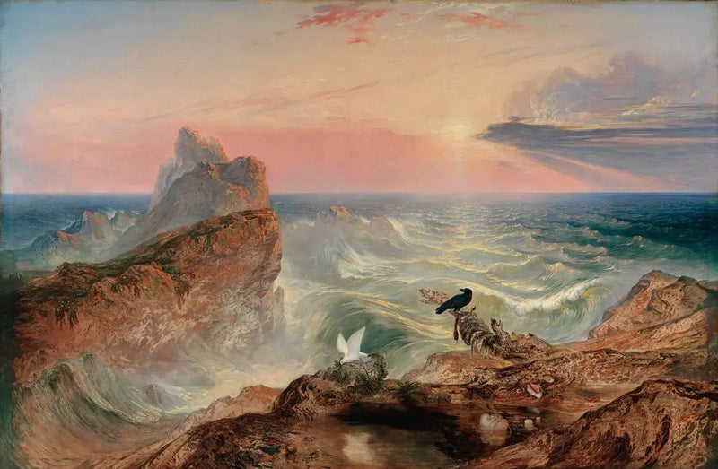 De kalmte van het water - John Martin

Source:
L'apaisement des eaux - John Martin