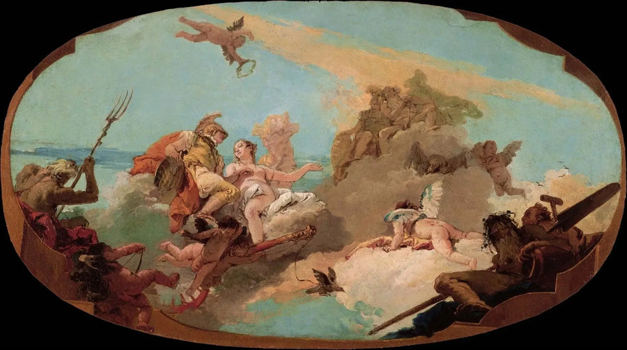 De apotheose van admiraal Vettor Pisani - Giovanni Battista Tiepolo